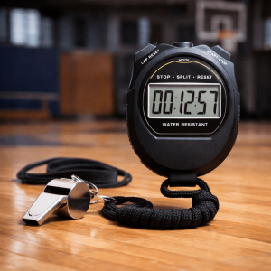 Coaching Whistle & Stopwatch Set